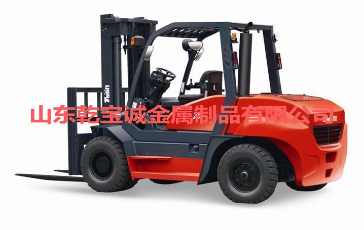 叉车的主要结构及名称